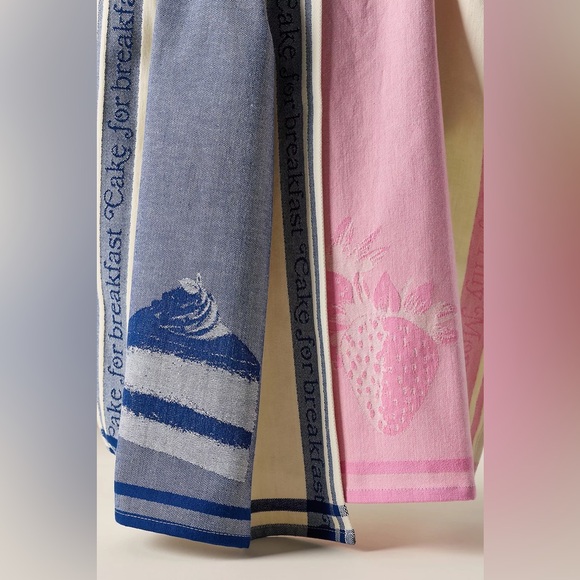 Anthropologie Ariane Jacquard Dish Towels, Set of 2 - Picture 2 of 2
